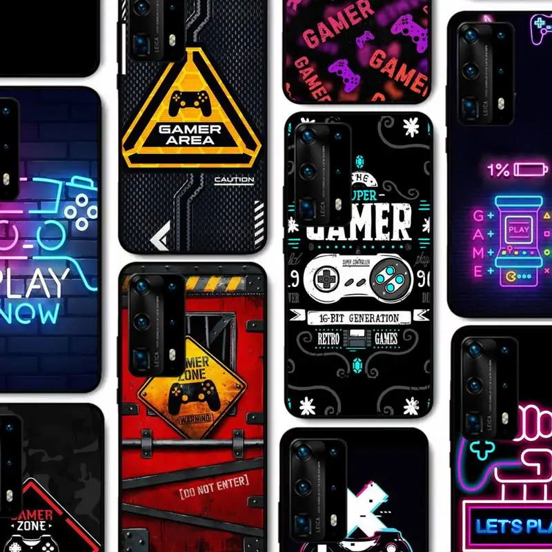 

Game Zone Phone Case for Huawei P30 40 20 10 8 9 lite pro plus Psmart2019