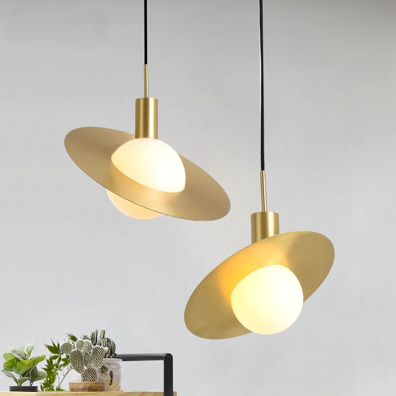 Modern Luxury Pendant Lamps Gold Metal Craft Single Head Glass Ball Chandelier Bedroom Living Room Bedside Background Wall Light
Modern Luxury Pendant Lamps Gold Metal Craft Single Head Glass Ball Chandelier Bedroom Living Room Bedside Background Wall Light