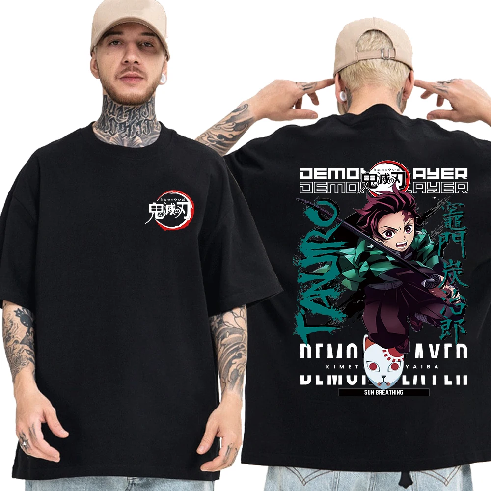 Футболка Мужская/женская с аниме «рассекающий демонов», уличная одежда в стиле Харадзюку, с коротким рукавом
Футболка Мужская/женская с аниме «рассекающий демонов», уличная одежда в стиле Харадзюку, с коротким рукавом