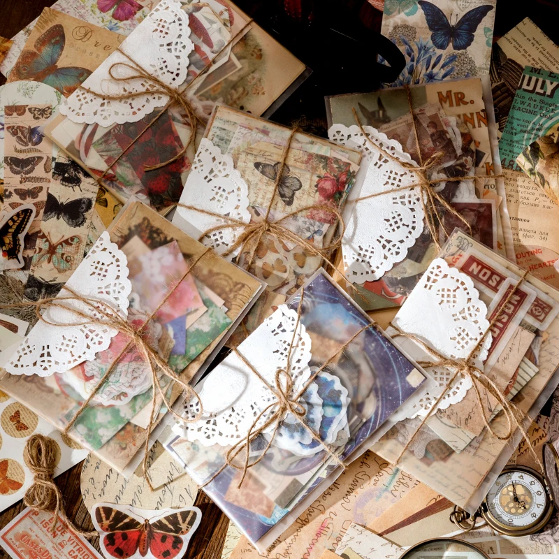 83 Sheets Mixed Material Vintage Material Pack Specimen Rush Collection DIY Stickers Handbook Craft Texture Art Handmade Crafts
83 Sheets Mixed Material Vintage Material Pack Specimen Rush Collection DIY Stickers Handbook Craft Texture Art Handmade Crafts