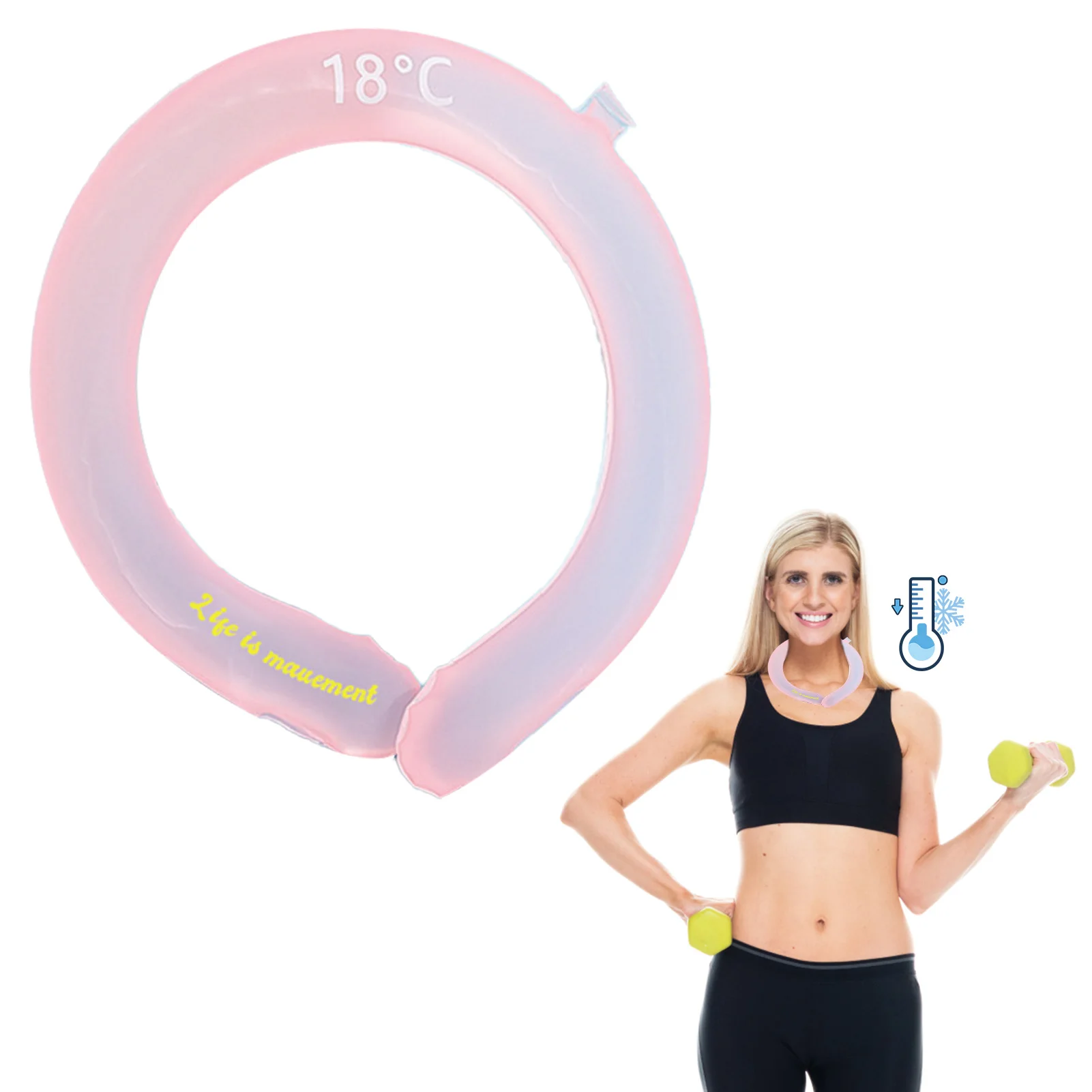 Neck Ice Pack Long-lasting Physical Cooling Gel Ice Pack Reusable Neck Coolers Cold Pack For Summer Hot Weather Environmental
Neck Ice Pack Long-lasting Physical Cooling Gel Ice Pack Reusable Neck Coolers Cold Pack For Summer Hot Weather Environmental