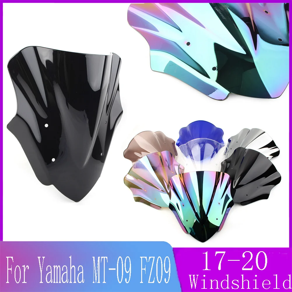 Windscreen Windshield Motorcycle Accessories Wind Shield Screen Protector Parts For Yamaha MT-09 FZ-09 MT09 FZ09 2017-2020
Windscreen Windshield Motorcycle Accessories Wind Shield Screen Protector Parts For Yamaha MT-09 FZ-09 MT09 FZ09 2017-2020