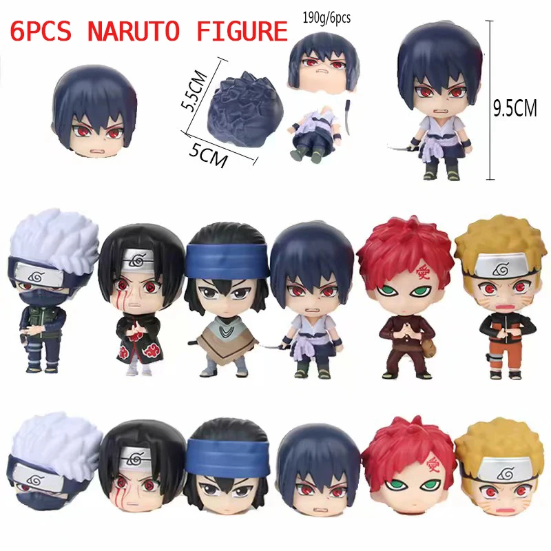 Kawaii Naruto Figure Set Toy Gashapon Naruto Kakashi Sasuke Action Figures Model Toys Gifts For Children Gift Toy Cute Figurines
Kawaii Naruto Figure Set Toy Gashapon Naruto Kakashi Sasuke Action Figures Model Toys Gifts For Children Gift Toy Cute Figurines