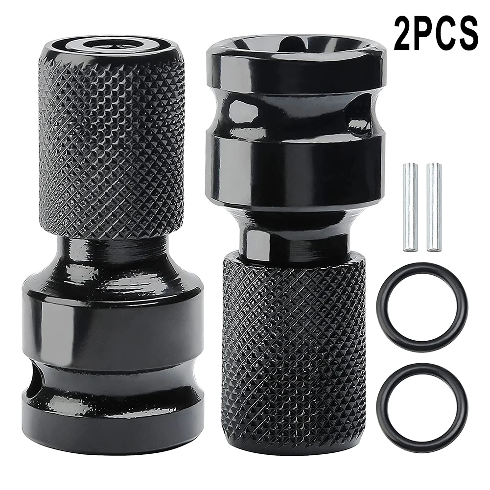 1/2" To 1/4" Socket Adapters Rings Pins Set Chrome Vanadium Steel Converts Pneumatic Power Impact Wrench Into Drill Power Tool
1/2" To 1/4" Socket Adapters Rings Pins Set Chrome Vanadium Steel Converts Pneumatic Power Impact Wrench Into Drill Power Tool