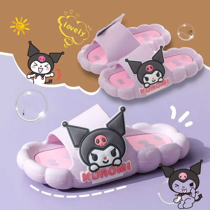 Anime Hellokitty Boys Girls Non-Slip Home Slippers Cartoon Mymelody Kuromi Cinnamorol Summer Outer Wear Parent-Child Shoes Gift
Anime Hellokitty Boys Girls Non-Slip Home Slippers Cartoon Mymelody Kuromi Cinnamorol Summer Outer Wear Parent-Child Shoes Gift