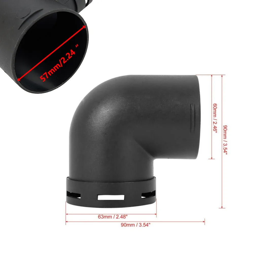 1pc 60mm Car Heater Warm Air Ducting Pipe Elbow Outlet Connector Black Plastic For Fuel Tank/fuel Tank Sender Unit Installation
1pc 60mm Car Heater Warm Air Ducting Pipe Elbow Outlet Connector Black Plastic For Fuel Tank/fuel Tank Sender Unit Installation