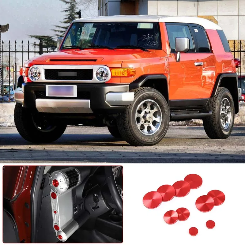 For 2007-2021 Toyota FJ Cruiser Aluminum Alloy Car Dashboard Both Sides Decorative Patch Car Interior Protection Accessories
For 2007-2021 Toyota FJ Cruiser Aluminum Alloy Car Dashboard Both Sides Decorative Patch Car Interior Protection Accessories