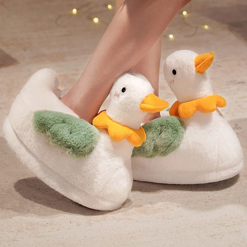 Kawaii Cartoon Duck Slipper Soft Stuffed Animals Girls Woman Couple Winter Shoes Cotton Duck Gifts Kids Plush Toys
Kawaii Cartoon Duck Slipper Soft Stuffed Animals Girls Woman Couple Winter Shoes Cotton Duck Gifts Kids Plush Toys