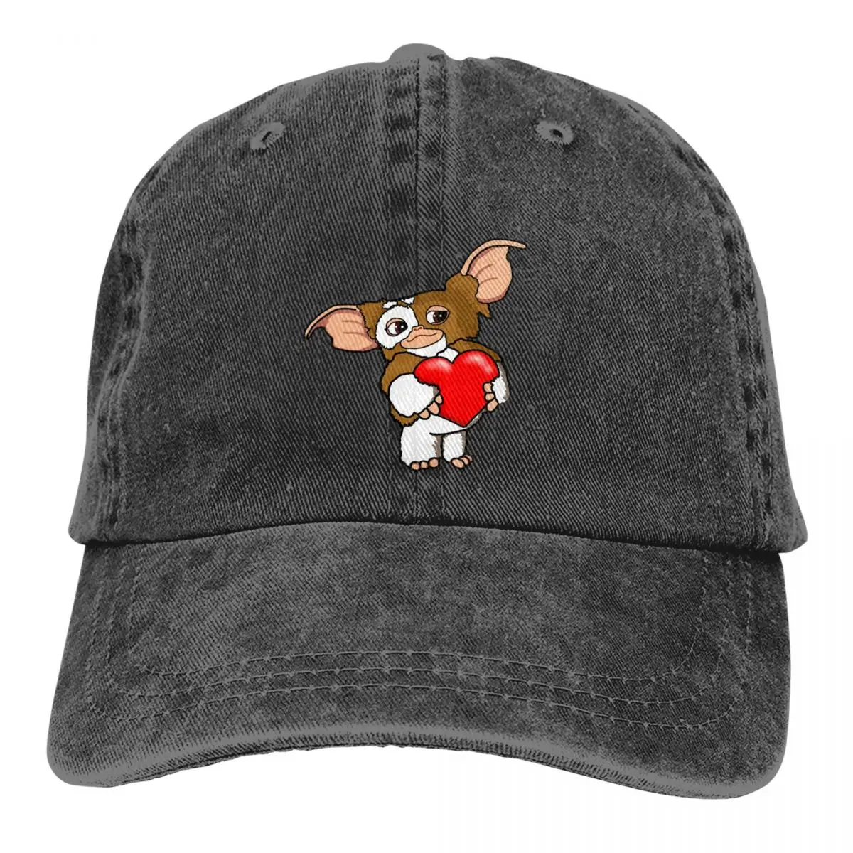 Gizmo With Love Heart Baseball Caps Peaked Cap Gremlins Thriller Movie Sun Shade Hats for Men
Gizmo With Love Heart Baseball Caps Peaked Cap Gremlins Thriller Movie Sun Shade Hats for Men