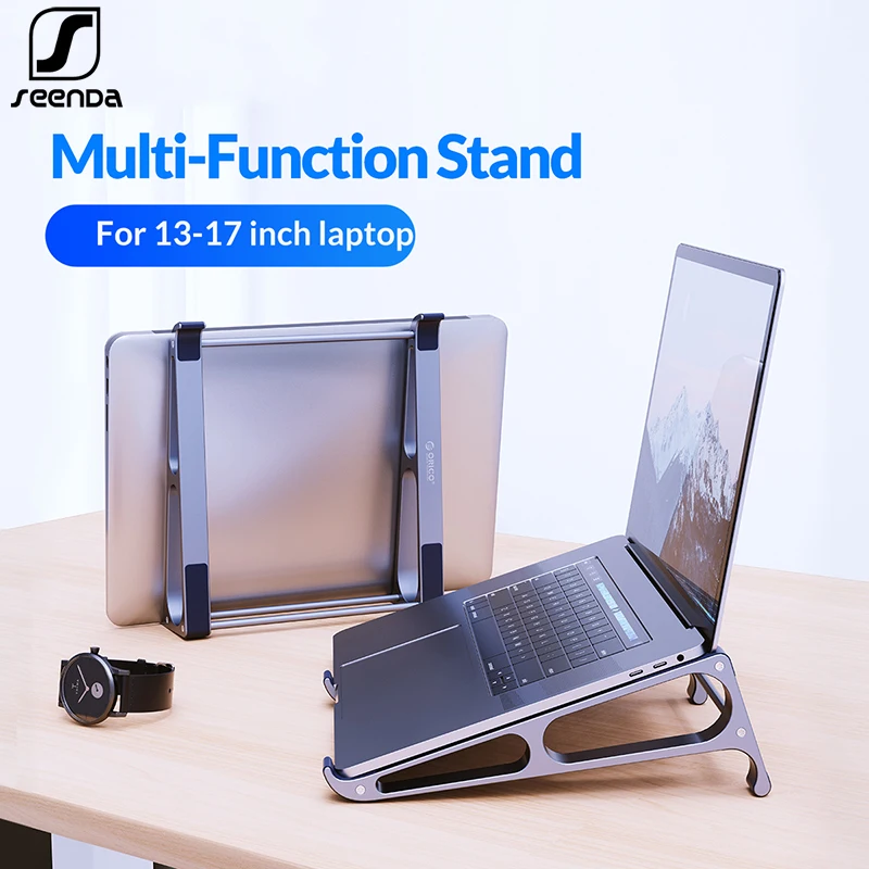SeenDa Laptop Notebook Stand Laptop Holder Portable Aluminium Laptop Riser for 13-17.4 inch MacBook Air Pro HP Dell
SeenDa Laptop Notebook Stand Laptop Holder Portable Aluminium Laptop Riser for 13-17.4 inch MacBook Air Pro HP Dell