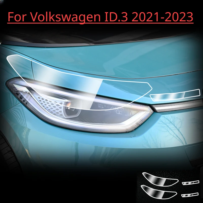 For Volkswagen ID.4 X ID.3 ID.6 CROZZ 2021-2023 Car Exterior Headlight TPU Protective Film Anti-scratch Repair Accessories
For Volkswagen ID.4 X ID.3 ID.6 CROZZ 2021-2023 Car Exterior Headlight TPU Protective Film Anti-scratch Repair Accessories