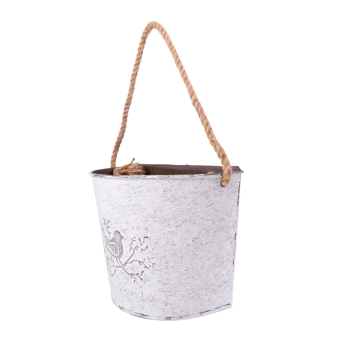 Plant Stand Hanging Tin Flower Pot Fence Decorations Outdoor Wall Planter Ornament
Plant Stand Hanging Tin Flower Pot Fence Decorations Outdoor Wall Planter Ornament