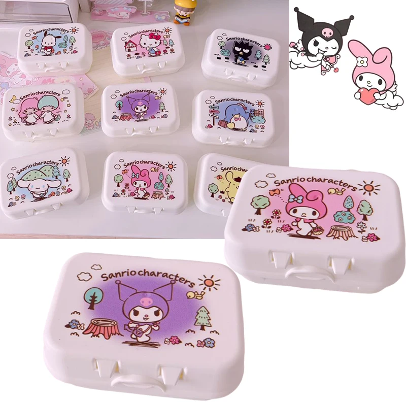 Hello Kitty Soap Box Kawaii Sanrio Anime Kuromi Mymelody Cinnamoroll Flip Cover Soap Box Bathroom Home Baby Boy Girls Toys Gift
Hello Kitty Soap Box Kawaii Sanrio Anime Kuromi Mymelody Cinnamoroll Flip Cover Soap Box Bathroom Home Baby Boy Girls Toys Gift