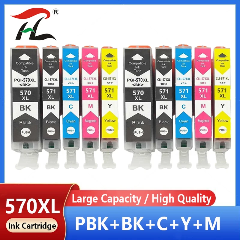 10X совместимый с PGI570 CLI571 570XL 571XL PGI-570 чернильный картридж для Canon PIXMA MG5750 MG5751 MG5752 MG5753 MG6850 MG6851
10X совместимый с PGI570 CLI571 570XL 571XL PGI-570 чернильный картридж для Canon PIXMA MG5750 MG5751 MG5752 MG5753 MG6850 MG6851