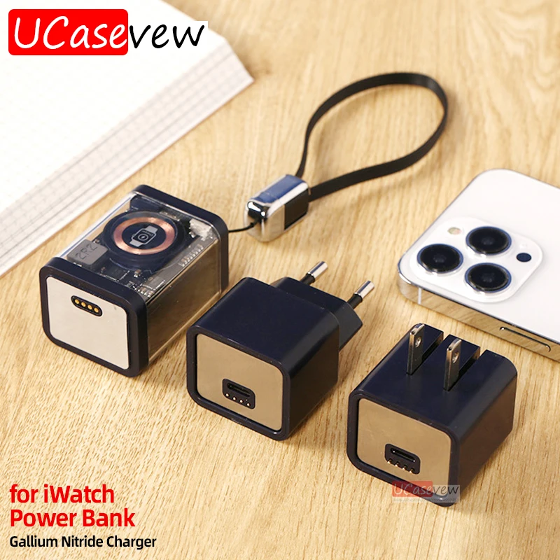 For Apple Watch Charger 5200mAh Power Bank Portable 20W USB C Charging For iWatch Series 8 7 SE 6 5 4 3 2 Magnetic Fast Charger
For Apple Watch Charger 5200mAh Power Bank Portable 20W USB C Charging For iWatch Series 8 7 SE 6 5 4 3 2 Magnetic Fast Charger