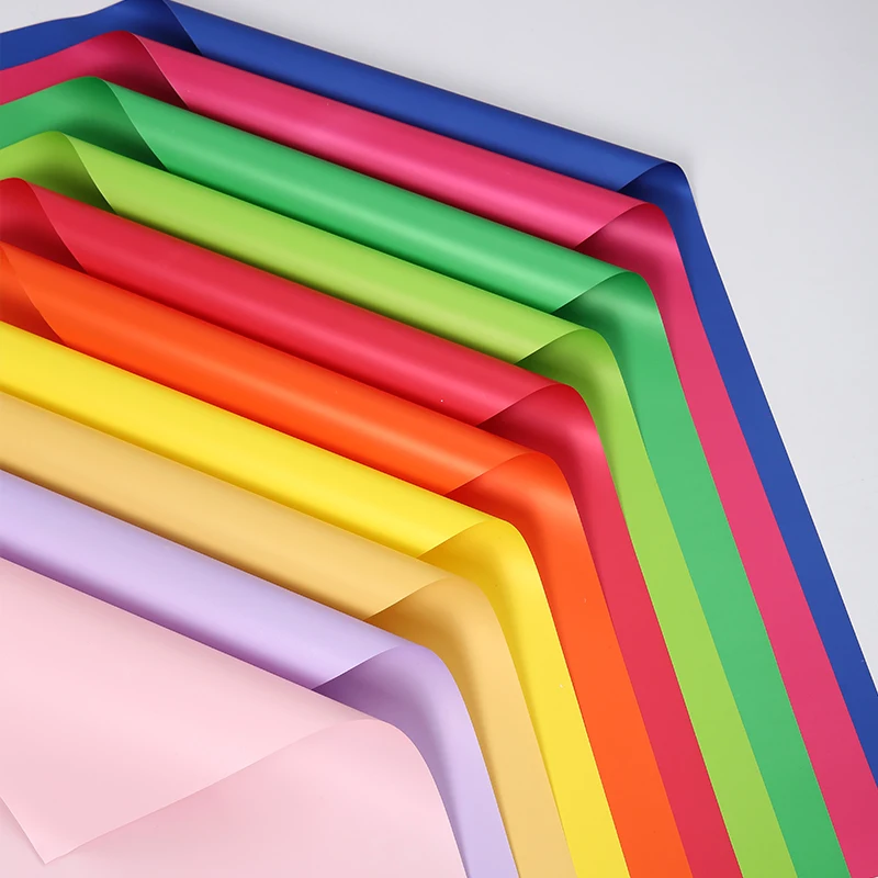 20pcs Solid Color Multiple Flower Packaging Paper Waterproof Non Fading Gift Packaging Bag Thick Easy To Shape Wrapping Paper
20pcs Solid Color Multiple Flower Packaging Paper Waterproof Non Fading Gift Packaging Bag Thick Easy To Shape Wrapping Paper