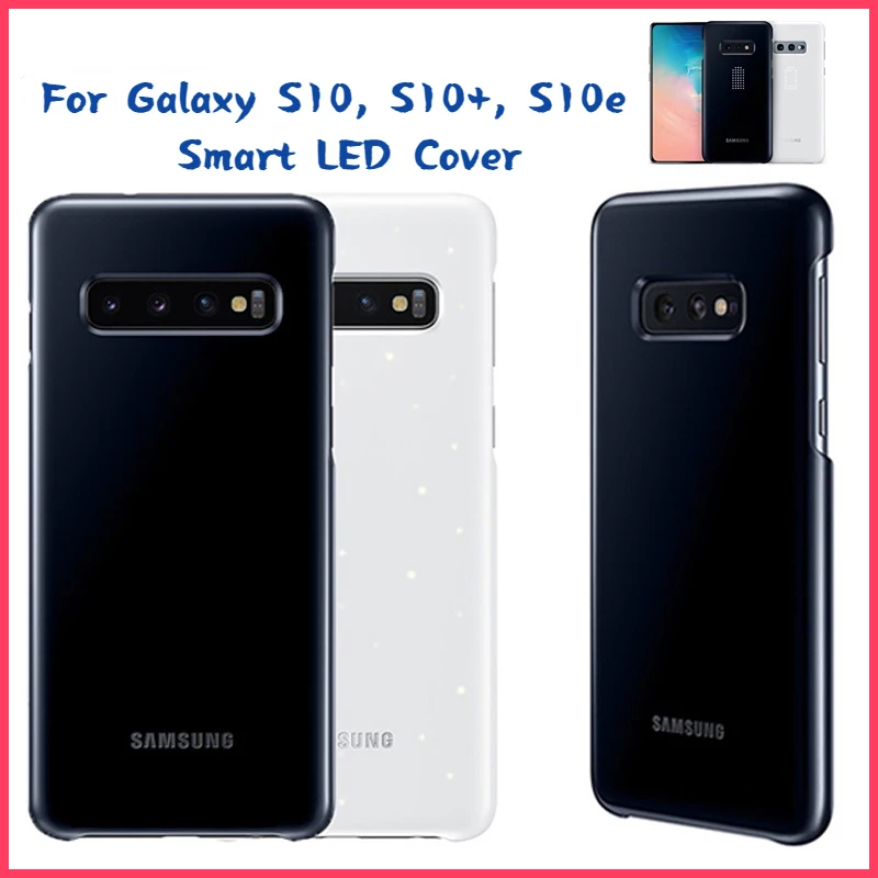 Original Samsung LED Cover For Samsung Galaxy S10Plus S10E S10 S10 Plus SM-G9730 SM-G9750 G9750 Emotional Led Lighting Effect
Original Samsung LED Cover For Samsung Galaxy S10Plus S10E S10 S10 Plus SM-G9730 SM-G9750 G9750 Emotional Led Lighting Effect
