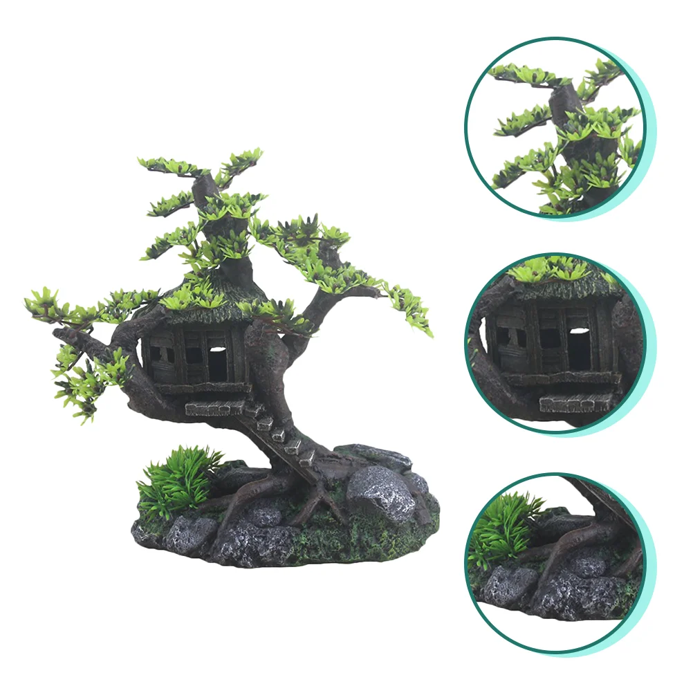 Model Aquarium Decoration Artificial Tree House Fish Tank Supplies Fish Tank Accessories for Decor Landscaping Home
Model Aquarium Decoration Artificial Tree House Fish Tank Supplies Fish Tank Accessories for Decor Landscaping Home