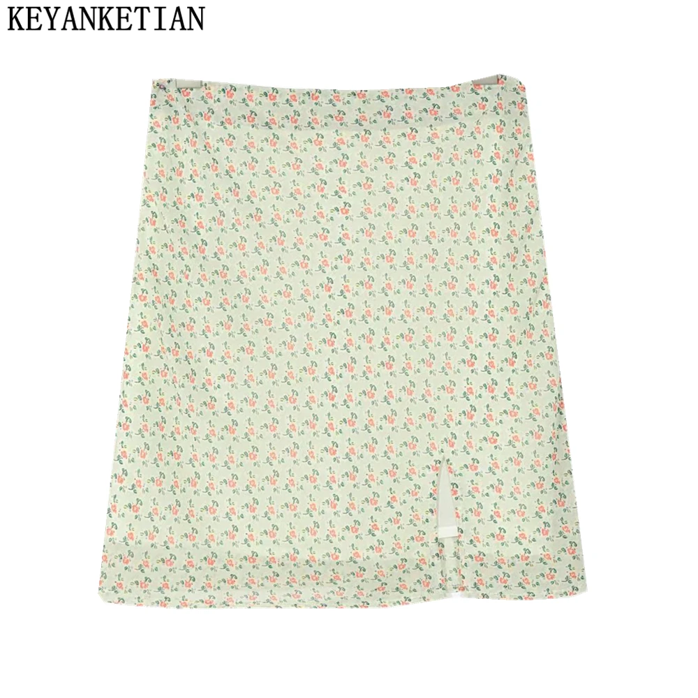 KEYANKETIAN Women's High Waist Floral Skirt Summer New Resort Style Zipper High Waist Tight Pack Hip Print Mini Skirt
KEYANKETIAN Women's High Waist Floral Skirt Summer New Resort Style Zipper High Waist Tight Pack Hip Print Mini Skirt