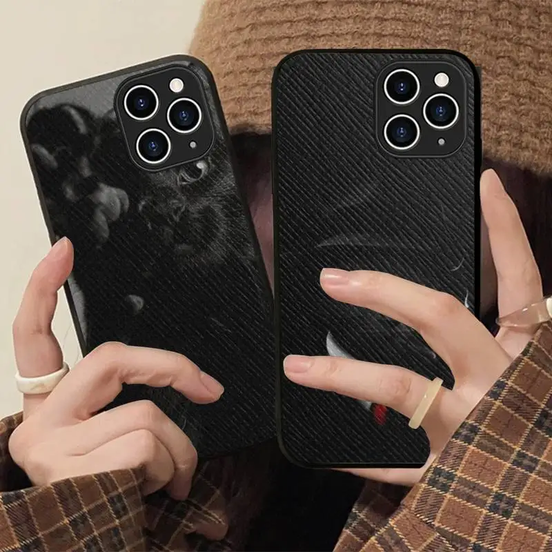 Black Cat Phone Case Hard Leather Case for iPhone 11 12 13 Mini Pro Max 8 7 Plus SE 2020 X XR XS Coque 
Black Cat Phone Case Hard Leather Case for iPhone 11 12 13 Mini Pro Max 8 7 Plus SE 2020 X XR XS Coque