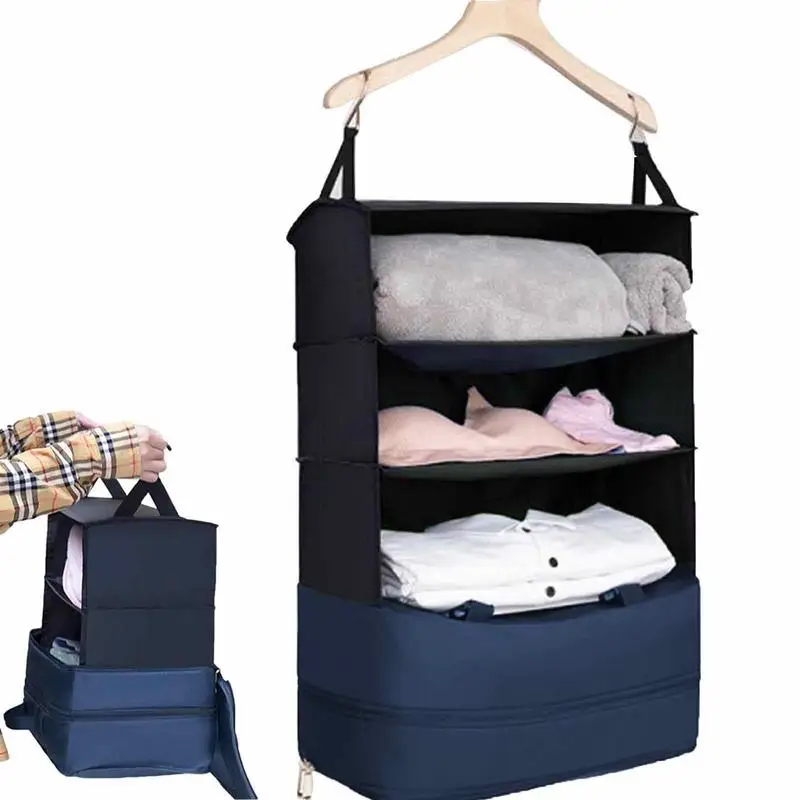 Travel Bag Organizer Folding Closet Organizers Clothes Storage Shelves Multifunctional Shelves Organizers Carrying Cases Space
Travel Bag Organizer Folding Closet Organizers Clothes Storage Shelves Multifunctional Shelves Organizers Carrying Cases Space