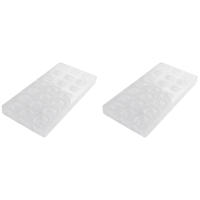 2X 3D Chocolate Mold Homemade Square Chocolate Diy Pastry Tools Polycarbonate Chocolate Moulds
2X 3D Chocolate Mold Homemade Square Chocolate Diy Pastry Tools Polycarbonate Chocolate Moulds