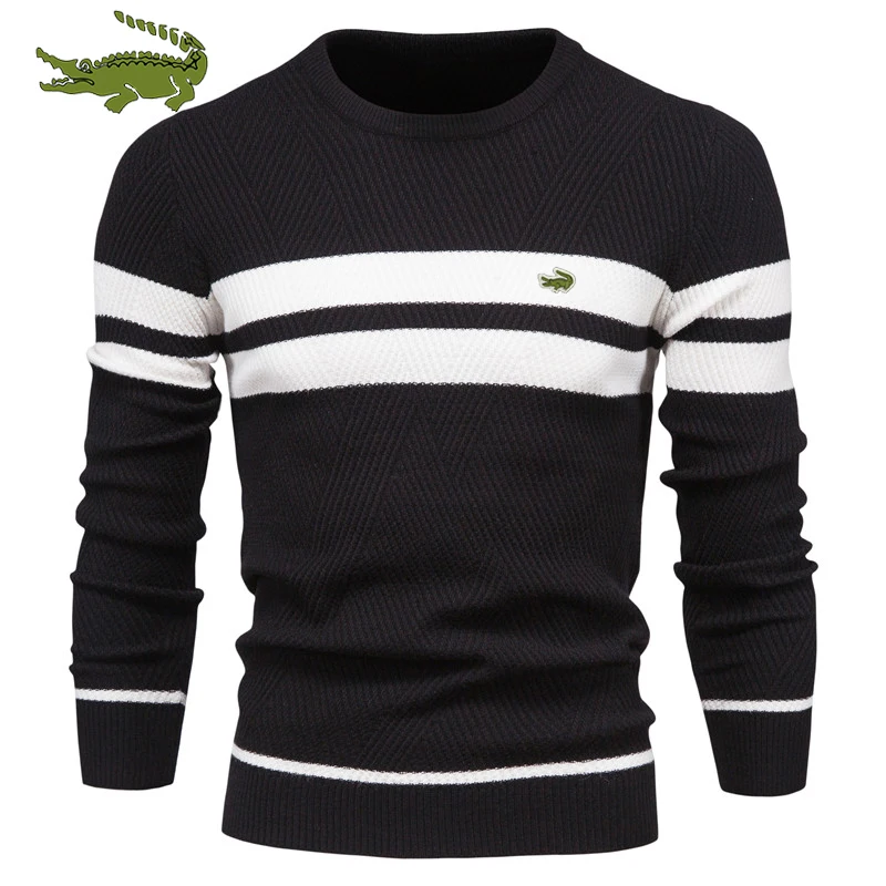 CARTELO New Autumn Pullover Men's O-neck Patchwork Long Sleeve Warm Slim Sweaters Men Casual Fashion Sweater Men Clothing
CARTELO New Autumn Pullover Men's O-neck Patchwork Long Sleeve Warm Slim Sweaters Men Casual Fashion Sweater Men Clothing