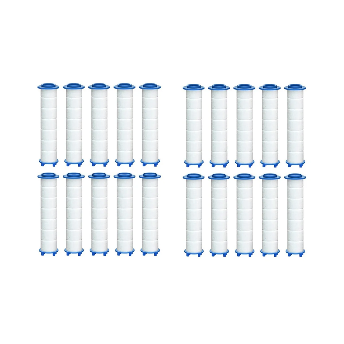 20Pcs Replacement Shower Filter for Hard Water - High Output Shower Water Filter To Remove Chlorine and Fluoride
20Pcs Replacement Shower Filter for Hard Water - High Output Shower Water Filter To Remove Chlorine and Fluoride