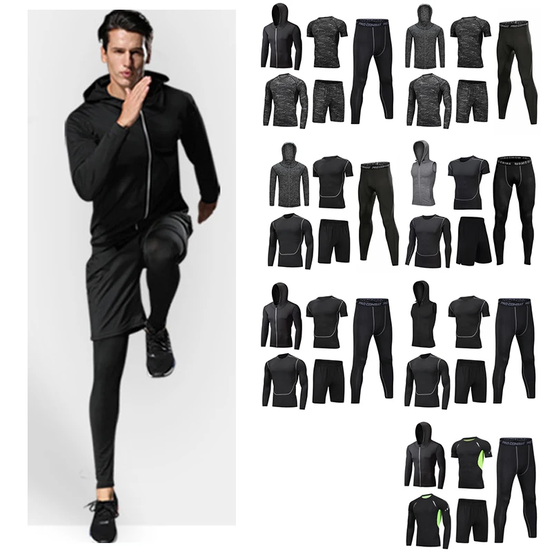 Black Tank Top Hoodies Legging Oversized 5-cents Tracksuits Spring Summer Men's Outdoor Gym Breathable Leisure Sport Sets
Black Tank Top Hoodies Legging Oversized 5-cents Tracksuits Spring Summer Men's Outdoor Gym Breathable Leisure Sport Sets