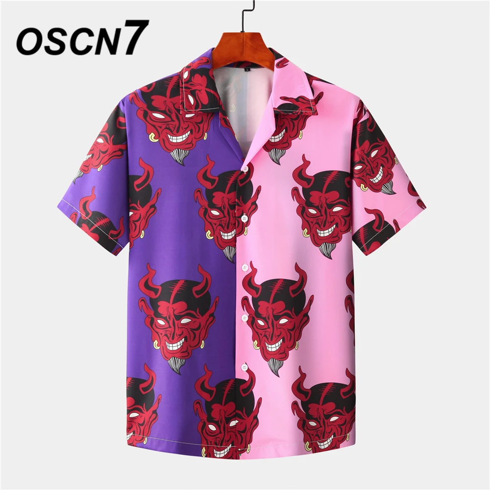 OSCN7 Casual Printed Short Sleeve Shirt Men Street 2022 Hawaii Beach Oversize Women Fashion Harujuku Shirts for Men
OSCN7 Casual Printed Short Sleeve Shirt Men Street 2022 Hawaii Beach Oversize Women Fashion Harujuku Shirts for Men