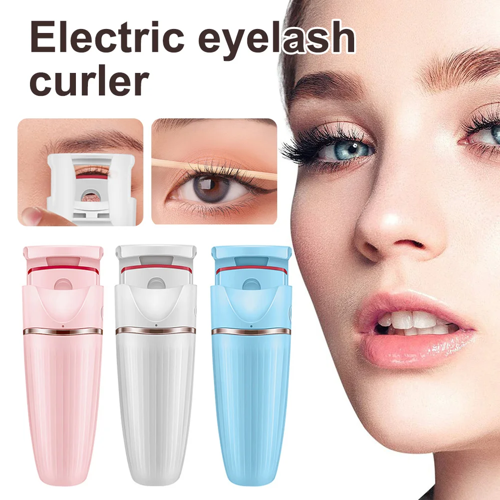 1PC Women Electric Eyelash Curler Long Lasting Heated Eye Lashes Curler Constant Temperature Curling Rechargeable Makeup Tools
1PC Women Electric Eyelash Curler Long Lasting Heated Eye Lashes Curler Constant Temperature Curling Rechargeable Makeup Tools