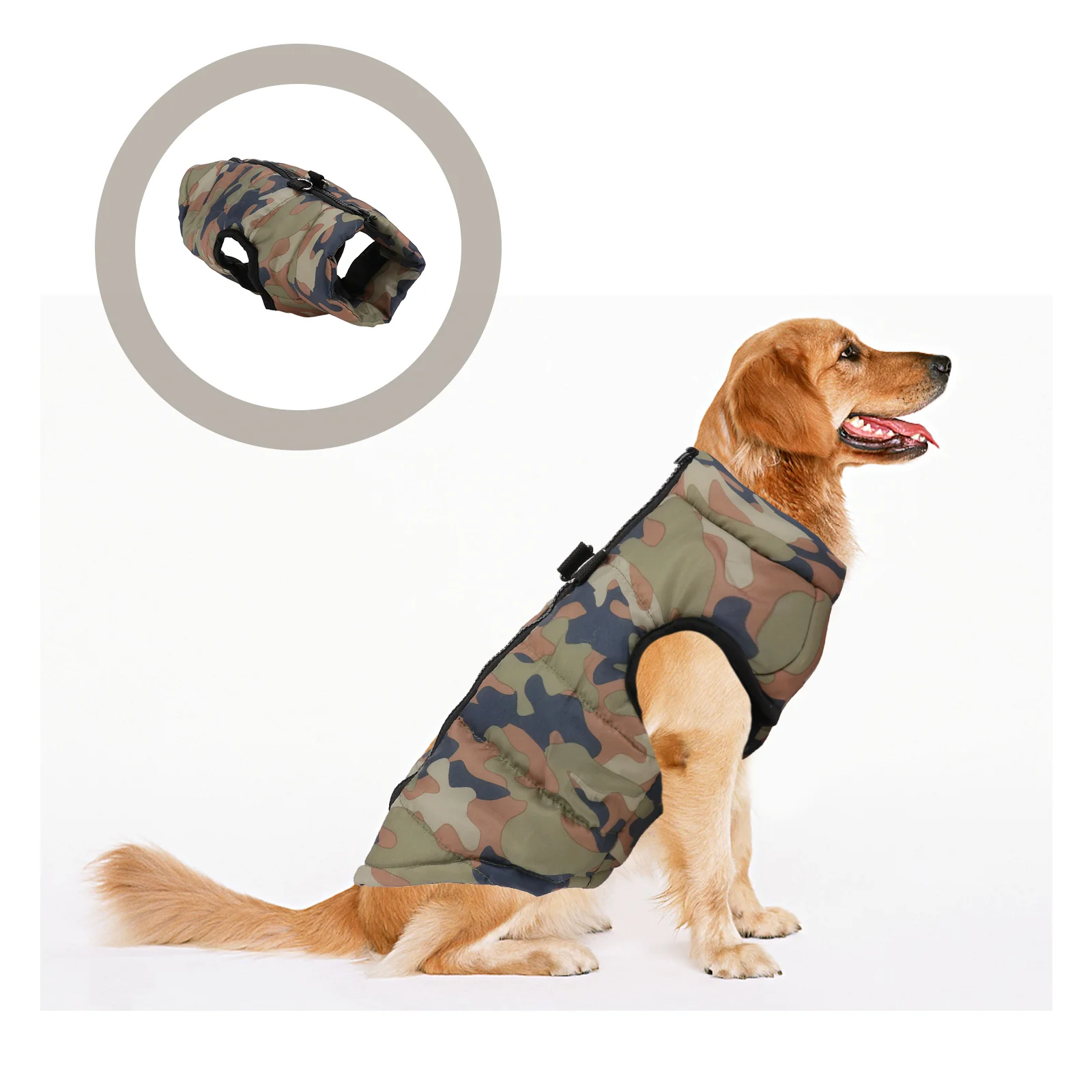 Dog Winter Jacket Puppy Coat Cold Weather Cat Clothing Sleeveless Quilted Apparel Clothes
Dog Winter Jacket Puppy Coat Cold Weather Cat Clothing Sleeveless Quilted Apparel Clothes