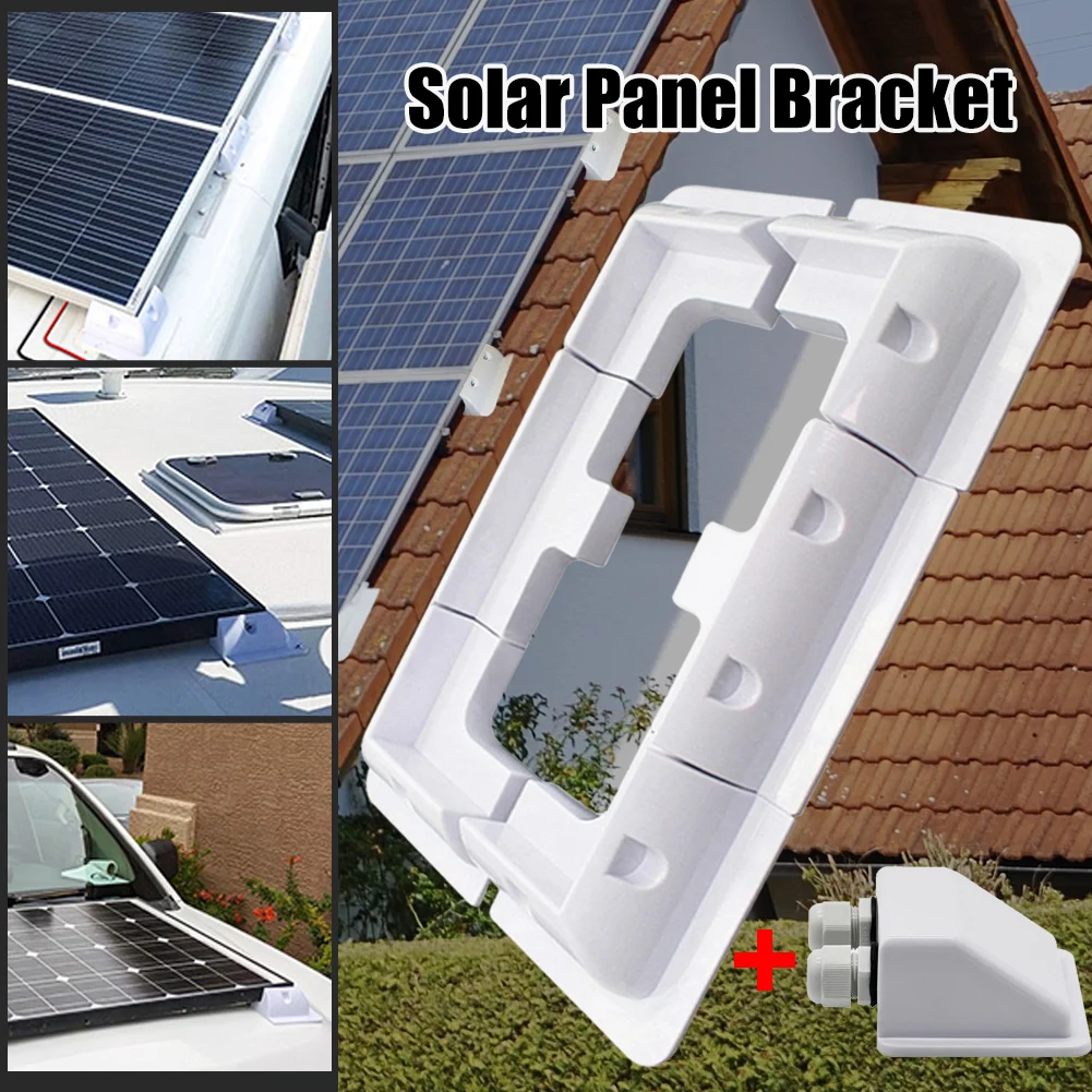 7Pcs/Set UV Resistant Solar Panel ABS Mounting Kit White Corner Mount And Side Bracket No Drilling Design For RV Boat Caravan
7Pcs/Set UV Resistant Solar Panel ABS Mounting Kit White Corner Mount And Side Bracket No Drilling Design For RV Boat Caravan