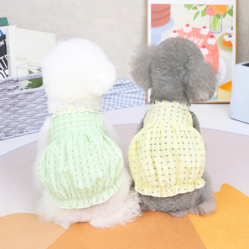 Summer Dress for Dog Pets Dog Clothes Dress Skirt Puppy Clothing Spring Dresses for Dogs Flower Skirt Cute Lantern Skirt
Summer Dress for Dog Pets Dog Clothes Dress Skirt Puppy Clothing Spring Dresses for Dogs Flower Skirt Cute Lantern Skirt