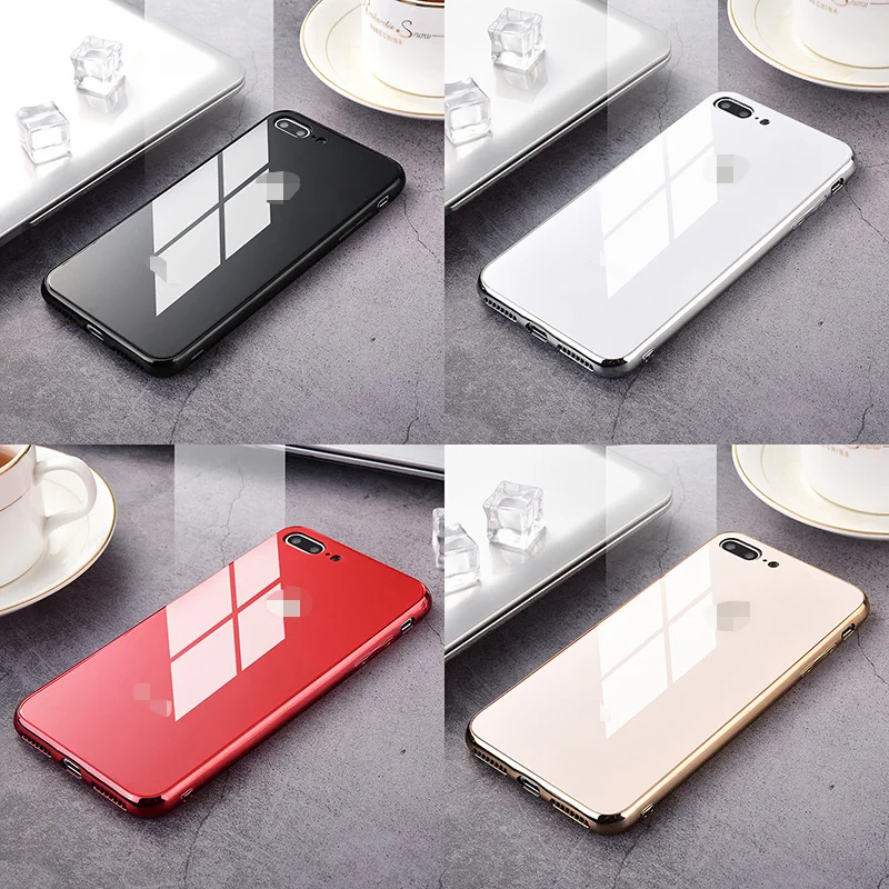 Phone Case for Apple iphone 6 7 8 6s Plus XR XS 11 Pro Max X Tempered Glass Ultra Slim Plating Glossy Mobile Phone Cover Cases
Phone Case for Apple iphone 6 7 8 6s Plus XR XS 11 Pro Max X Tempered Glass Ultra Slim Plating Glossy Mobile Phone Cover Cases
