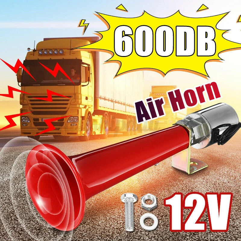 Extremely Loud Car Air Horn 180DB Electric Single Trumpet Marine For Boat Truck 
Extremely Loud Car Air Horn 180DB Electric Single Trumpet Marine For Boat Truck