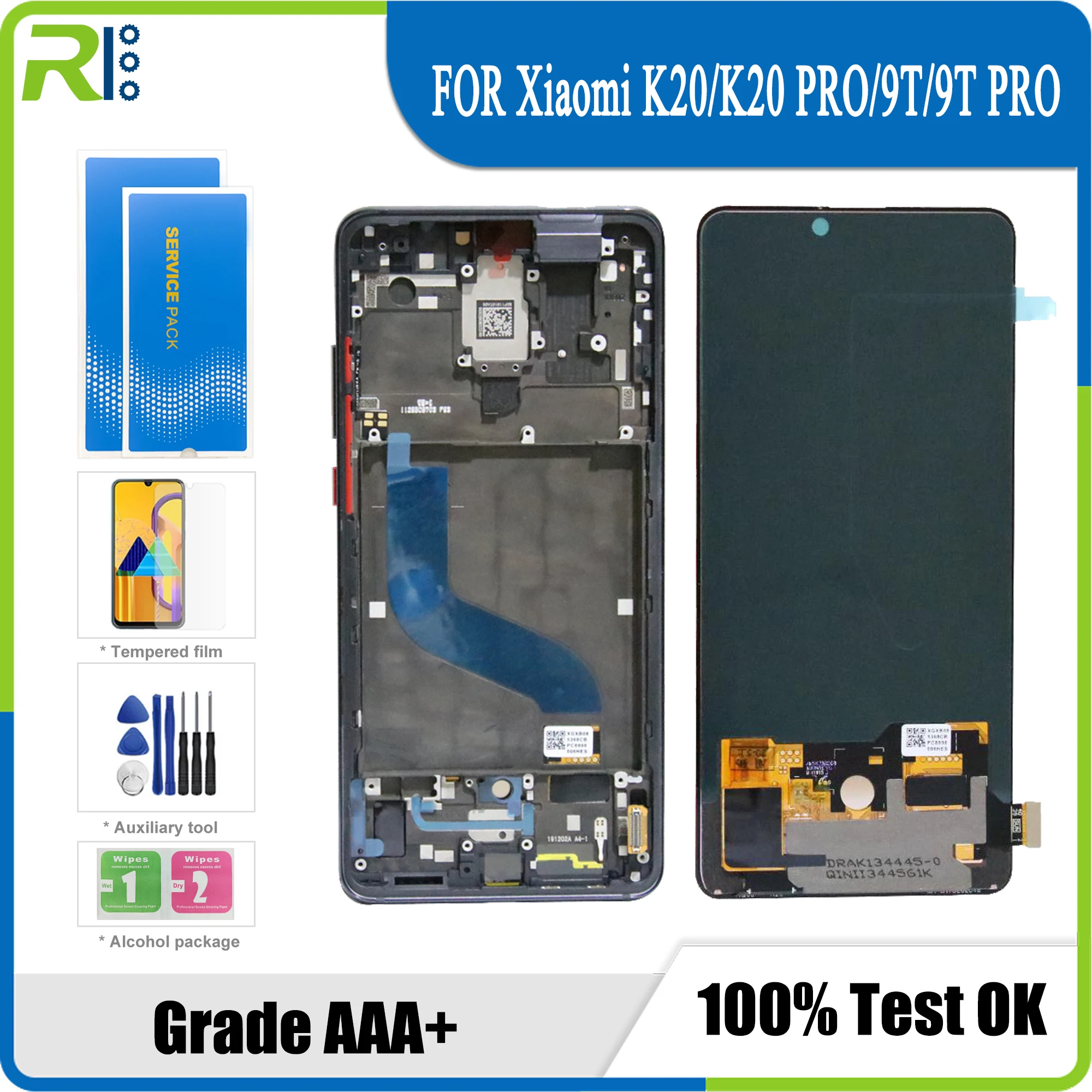 Оригинальный ЖК-дисплей 6,39 AMOLED XiaoMi 9T Pro с рамкой для XIAOMI K20 Pro дисплей сенсорный экран дигитайзер в сборе запасные части
Оригинальный ЖК-дисплей 6,39 AMOLED XiaoMi 9T Pro с рамкой для XIAOMI K20 Pro дисплей сенсорный экран дигитайзер в сборе запасные части