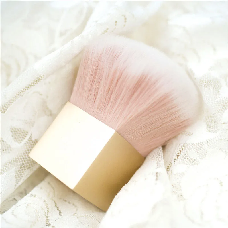 1pcs Gold Blusher Buffer Makeup Brush Face Powder Foundation Square Aluminium Metal Kabuki Brush Cosmetics Beauty Kit
1pcs Gold Blusher Buffer Makeup Brush Face Powder Foundation Square Aluminium Metal Kabuki Brush Cosmetics Beauty Kit