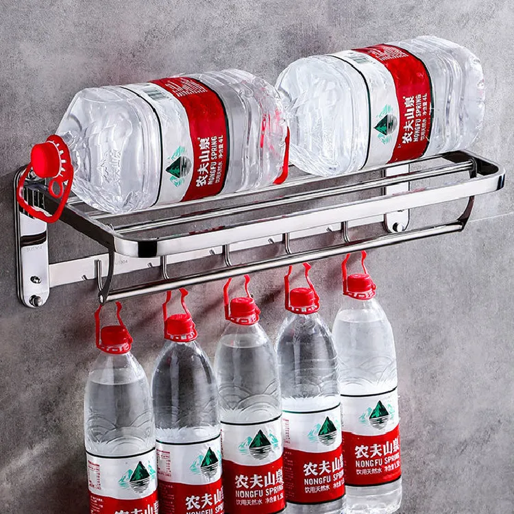 304 Stainless Steel movable Towel Rack Hotel Bathroom Folding Hardware Pendant 60cm Towel Shelf with Towel Bar
304 Stainless Steel movable Towel Rack Hotel Bathroom Folding Hardware Pendant 60cm Towel Shelf with Towel Bar