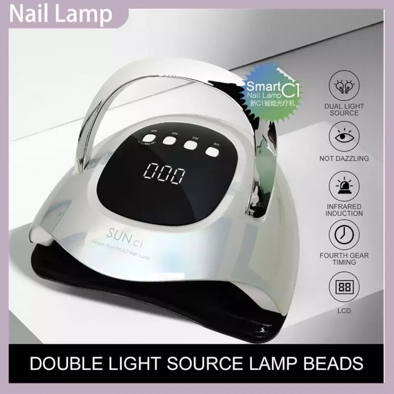 NEW2023 Nail Dryer LED Nail Lamp UV Phototherapy Lights Curing Gel Nail Polish With Motion Sensing Manicure Device Pedicure Salo
NEW2023 Nail Dryer LED Nail Lamp UV Phototherapy Lights Curing Gel Nail Polish With Motion Sensing Manicure Device Pedicure Salo