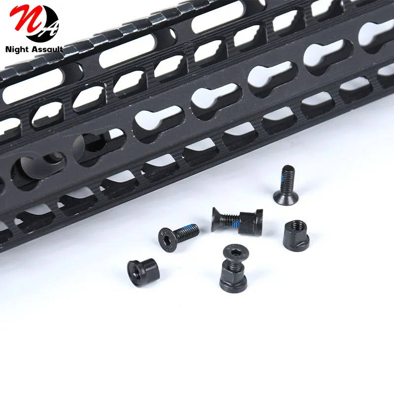 4pcs M4*12mm M-lok Keymod Screws Set 10Pcs/lot M-LOK Screw And Nut Replacement for MLOK Rail Wadsn Hunting Gun Light Accessories
4pcs M4*12mm M-lok Keymod Screws Set 10Pcs/lot M-LOK Screw And Nut Replacement for MLOK Rail Wadsn Hunting Gun Light Accessories