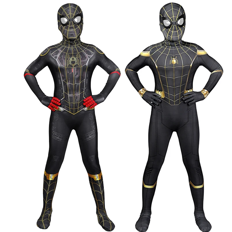 Halloween Carnival No Way Home Spider Cosplay Integrated Suit For Boys Superhero Peter Costume Kids Printing Jumpsuit
Halloween Carnival No Way Home Spider Cosplay Integrated Suit For Boys Superhero Peter Costume Kids Printing Jumpsuit