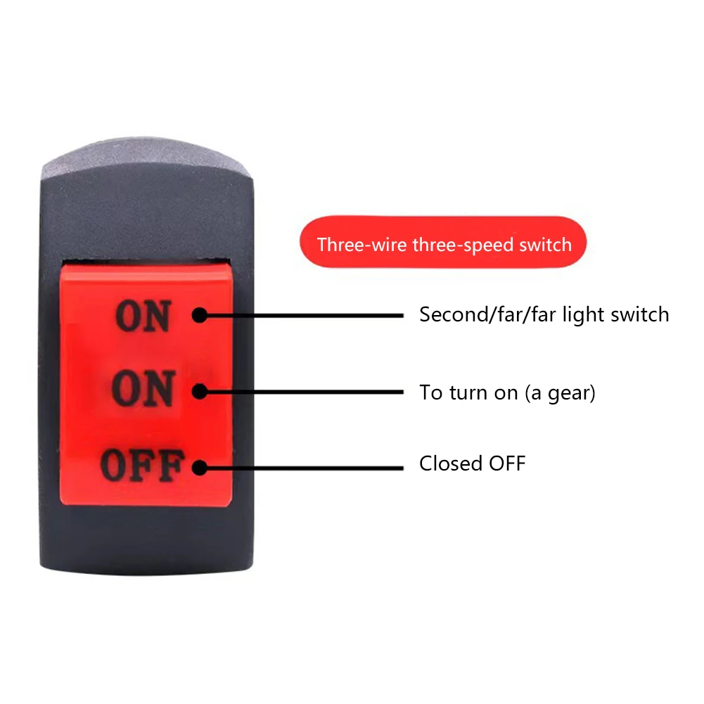 Handlebar Switch ON/OFF Switch 2-25cm/ 7/8\\\" 22mm About 52cm/20.5\\\" DC12V/10A Universal Brand New Easy Oparate
Handlebar Switch ON/OFF Switch 2-25cm/ 7/8\\\" 22mm About 52cm/20.5\\\" DC12V/10A Universal Brand New Easy Oparate
