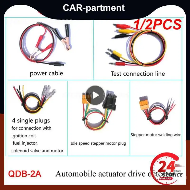 1/2PCS Auto Vehicle Ignition Coil Tester Car Actuator Idle Stepping Motor Solenoid Valve Injector Driver Hall Signal Generator
1/2PCS Auto Vehicle Ignition Coil Tester Car Actuator Idle Stepping Motor Solenoid Valve Injector Driver Hall Signal Generator