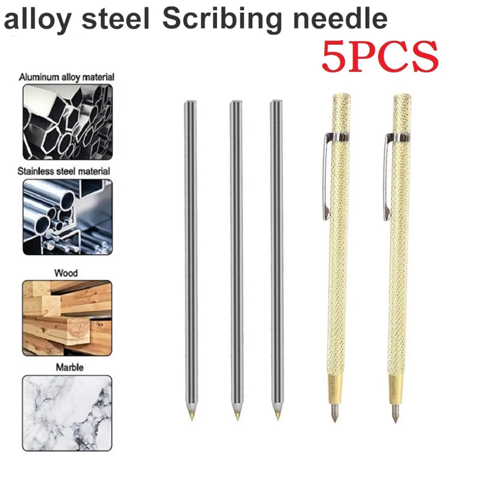 5 Pcs Metal Tile Cutting Pen Diamond Glass Tile Cutter Carbide Scriber Hard Metal Lettering Pen Construction For Tile Cutting
5 Pcs Metal Tile Cutting Pen Diamond Glass Tile Cutter Carbide Scriber Hard Metal Lettering Pen Construction For Tile Cutting