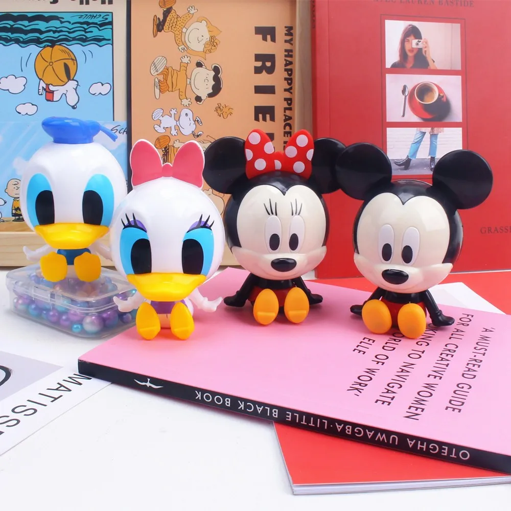 2pcs/Lot Disney Mickey Minnie Mouse Donald Duck Mini Cute Cartoon Pvc Action Figures Model Toys Childrens Gifts Cake Toppers
2pcs/Lot Disney Mickey Minnie Mouse Donald Duck Mini Cute Cartoon Pvc Action Figures Model Toys Childrens Gifts Cake Toppers