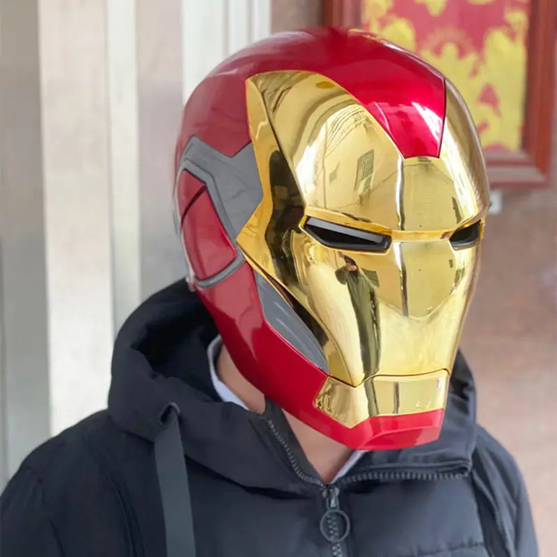 Новинка, шлем Marvel Mk85 в масштабе 1:1, супергерой, Железный человек, светодиодная подсветка, полностью автоматический шлем, маска, фигурка, Коллекционная модель, рождественский подарок
Новинка, шлем Marvel Mk85 в масштабе 1:1, супергерой, Железный человек, светодиодная подсветка, полностью автоматический шлем, маска, фигурка, Коллекционная модель, рождественский подарок