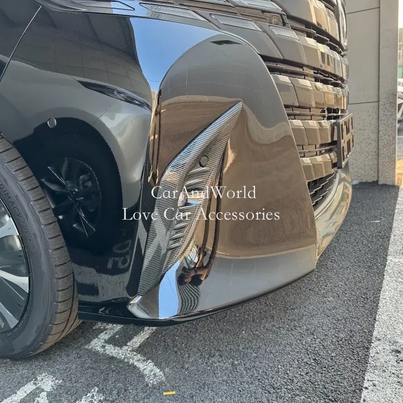 Front Corner Fog Light Frame Rear Bumper Foglamp Cover Trims Carbon Fiber Car Garnish Accessories For Toyota Alphard 2023 2024
Front Corner Fog Light Frame Rear Bumper Foglamp Cover Trims Carbon Fiber Car Garnish Accessories For Toyota Alphard 2023 2024