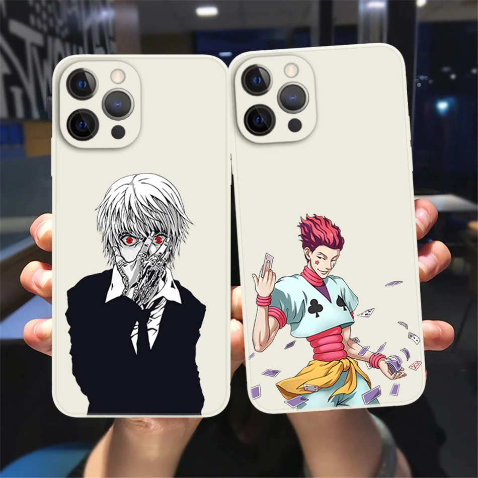 Cute Hunter X Hunter White Case for iPhone 13 12 11 Pro XR X XS MAX SE 2020 7 8 Plus 13 12 mini HXH Anime Soft Case Fundas
Cute Hunter X Hunter White Case for iPhone 13 12 11 Pro XR X XS MAX SE 2020 7 8 Plus 13 12 mini HXH Anime Soft Case Fundas