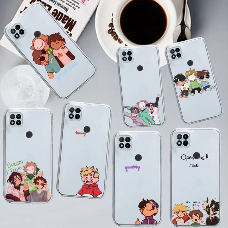 Dream Smp famous game Phone Case Transparent for Xiaomi redmi note x f poco 10 11 9 7 8 3 i t s pro cover shell coque
Dream Smp famous game Phone Case Transparent for Xiaomi redmi note x f poco 10 11 9 7 8 3 i t s pro cover shell coque